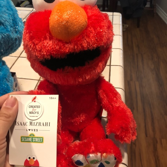 Elmo and Cookie Monster by Isaac Mizrahi! (NWT) - Picture 3 of 5